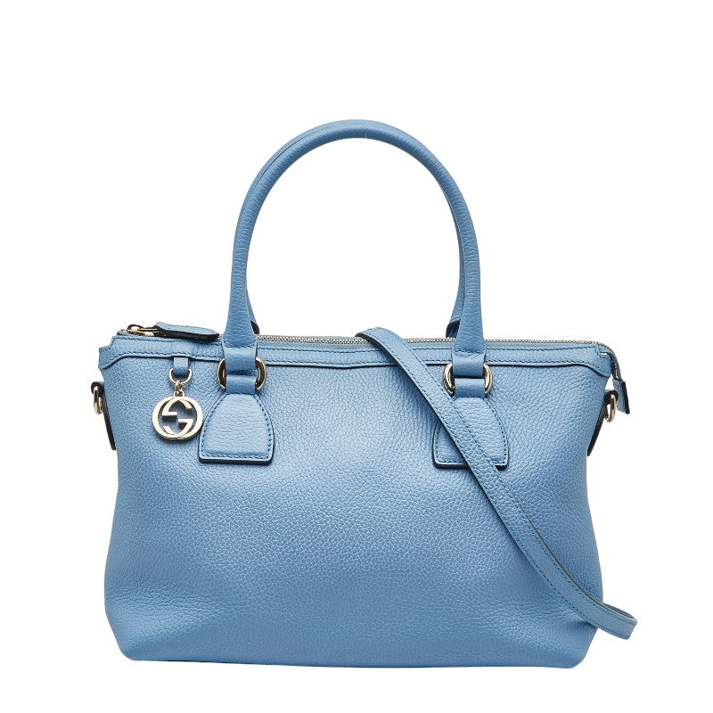 Gucci Interlocking G Leather 2way Bag