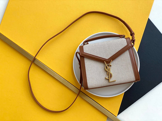 Yves Saint Laurent Cassandra Mini Top Handle Bag