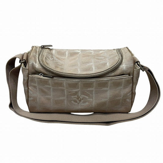 Chanel New Travel Nylon Canvas Shoulder Bag