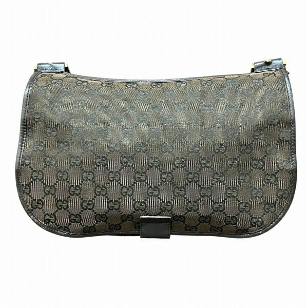 Gucci GG Canvas Leather Shoulder Bag