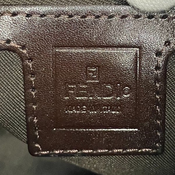 Fendi Monster Leather Shoulder Bag