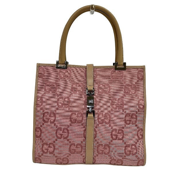 Gucci GG Jackie Jacquard Leather Handbag