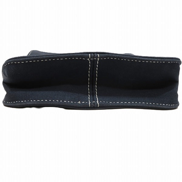 Fendi Canvas Leather Shoulder Bag