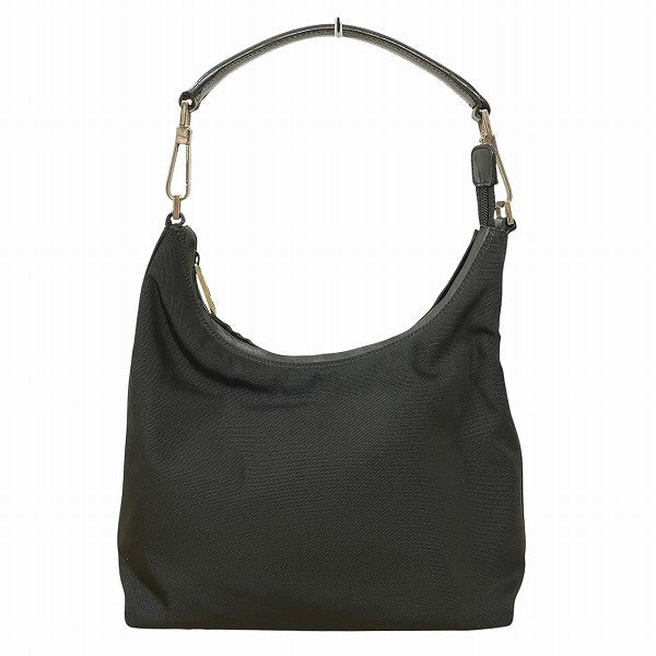 Gucci Nylon Leather Shoulder Bag