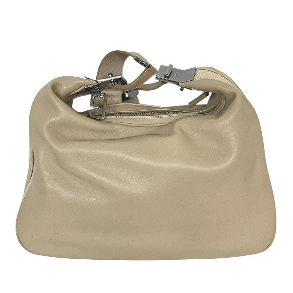 Gucci Leather Canvas Shoulder Bag