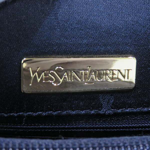 Saint Laurent Nylon Enamel Shoulder Bag