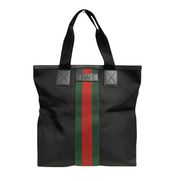 Gucci Sherry Line Canvas Tote Bag