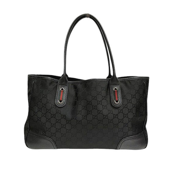 Gucci Sherry Line Nylon Canvas Tote Bag