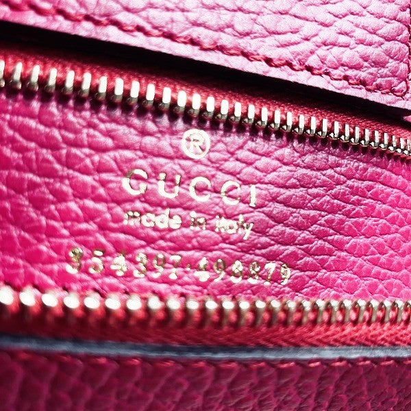 Gucci Swing Leather 2way Bag