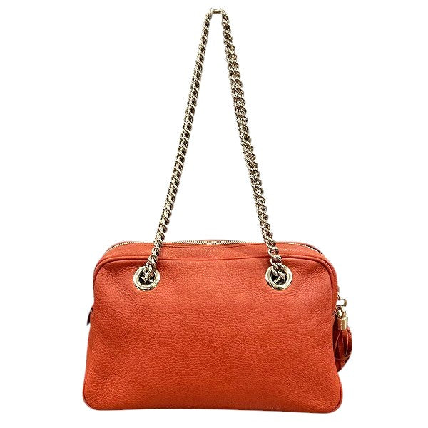 Gucci Interlocking G Leather Shoulder Bag