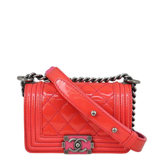 Chanel Boy Mini Patent