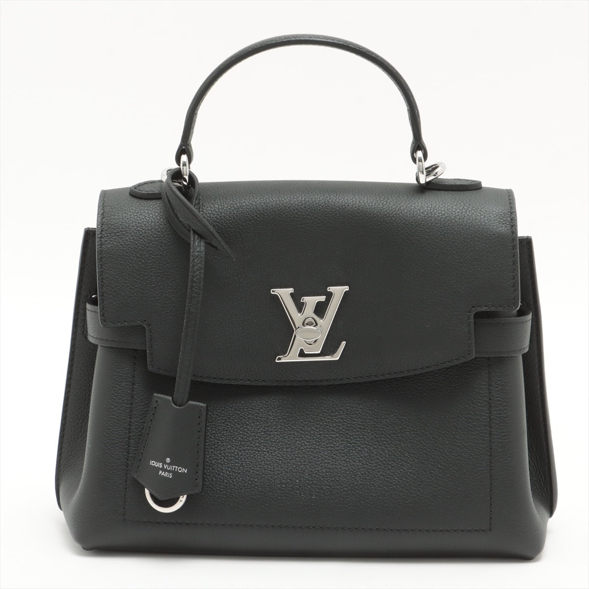 Louis Vuitton Black Leather LockMe Ever BB Clearance Sale