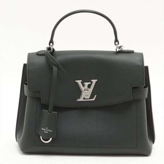 Louis Vuitton Black Leather LockMe Ever BB Clearance Sale