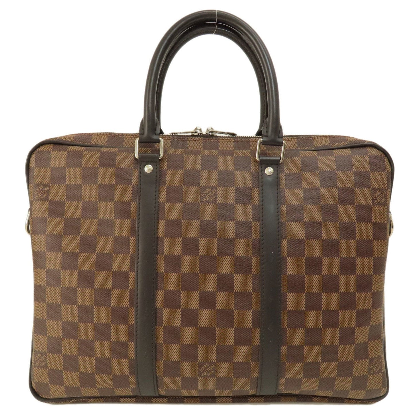 Louis Vuitton Damier Canvas Ebene Damier Canvas Handbag