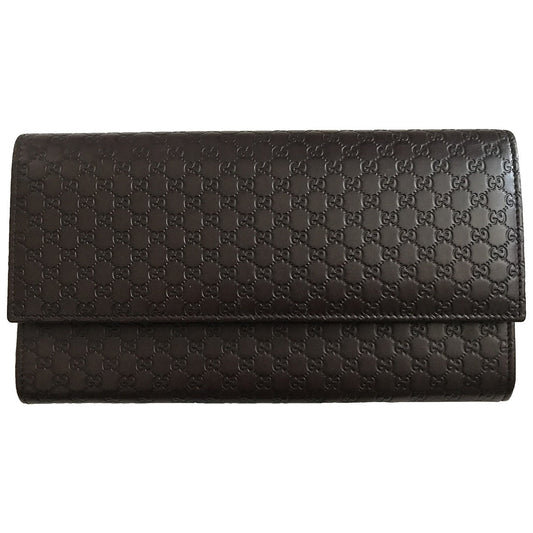 Gucci brown leather handbag