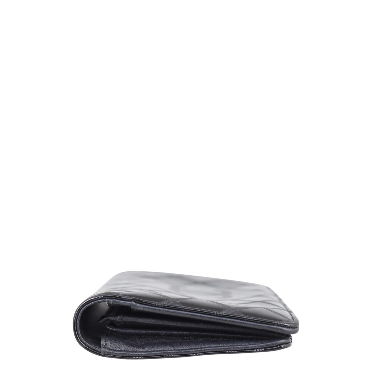 Chanel Vinyl CC Yen Wallet