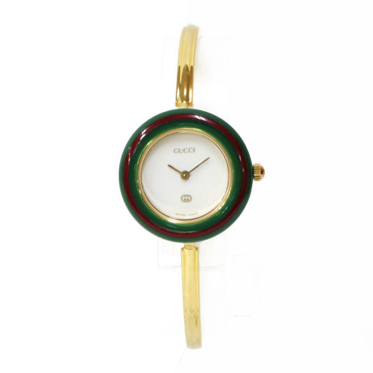 Gucci gold gold plated watch