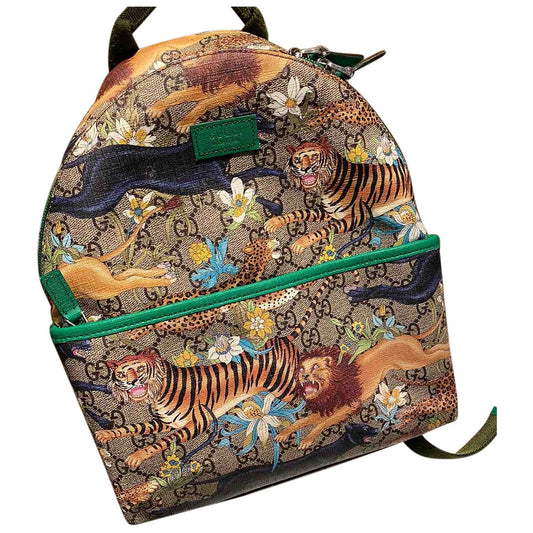 Gucci multicolour synthetic bag & pencil cases