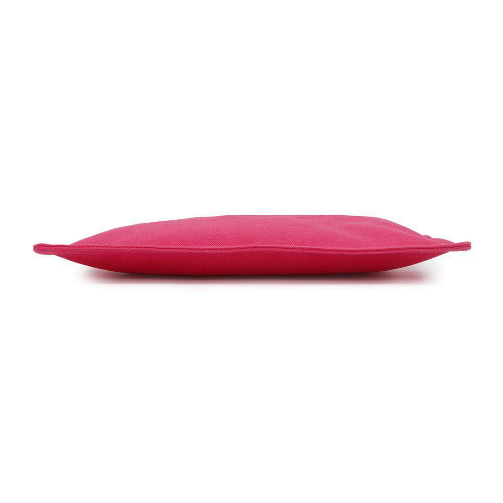HERMES Flat Pouch Yachting Pink Cotton Size GM
