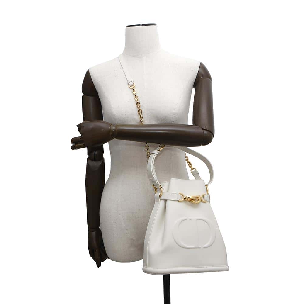 Dior ?C'est Dior 2WAY Shoulder Bag lattéM2271UBHA Calf Leather Size Medium