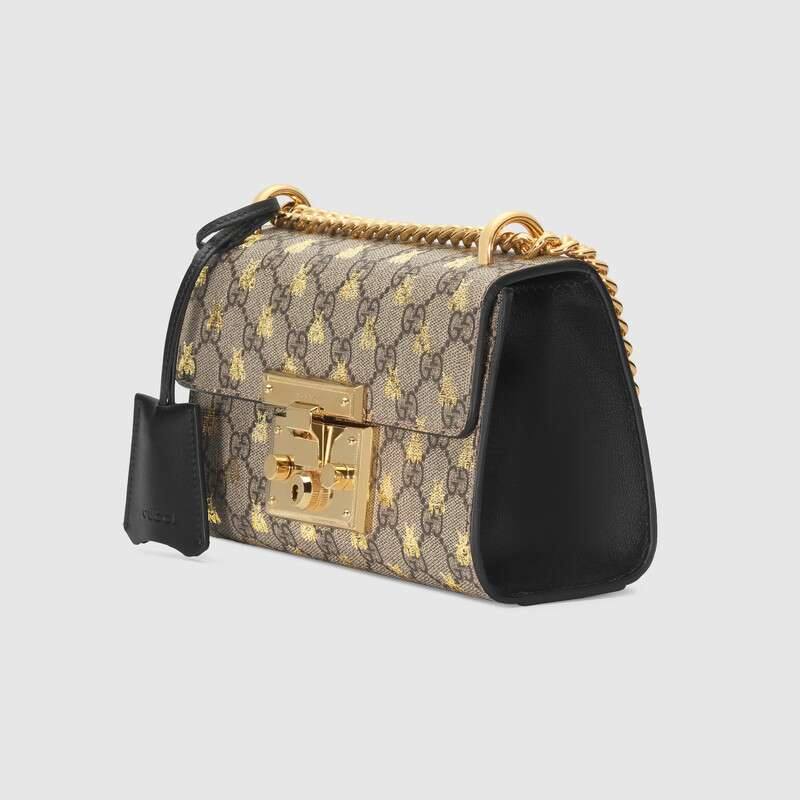 Gucci Monogram Chain Leather Crossbody