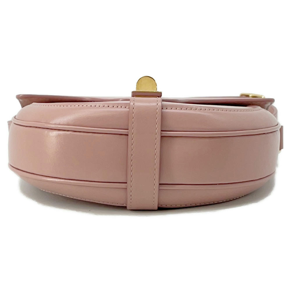 CELINE Busas 16 Shoulder Bag Pink18801 Leather Size Small