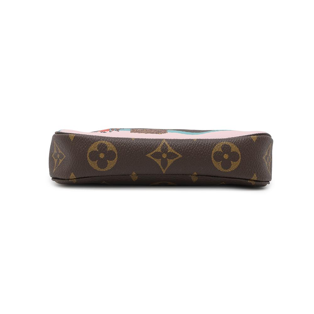  LOUIS VUITTON Mini Pochette Accessories Atlantic Cruises Brown/MulticolorM62141 Monogram