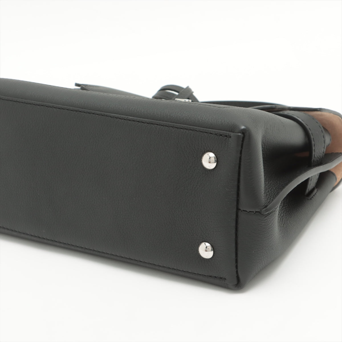Louis Vuitton Black Leather LockMe Ever BB Clearance Sale