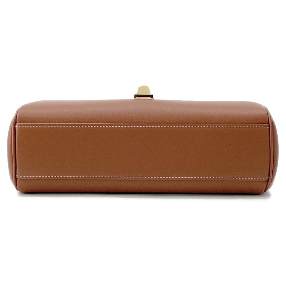 CELINE Teen Soft 16 (Season) Shoulder Tan196853CR4.04LU Calf Leather