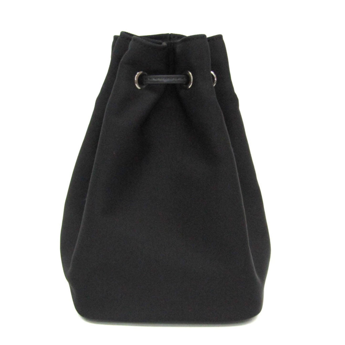Gucci Nylon Leather Canvas Clutch