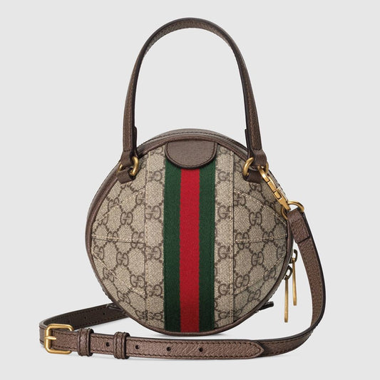 Gucci Monogram Leather Mini Crossbody