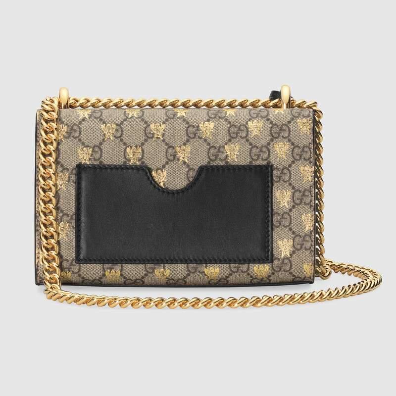 Gucci Monogram Chain Leather Crossbody