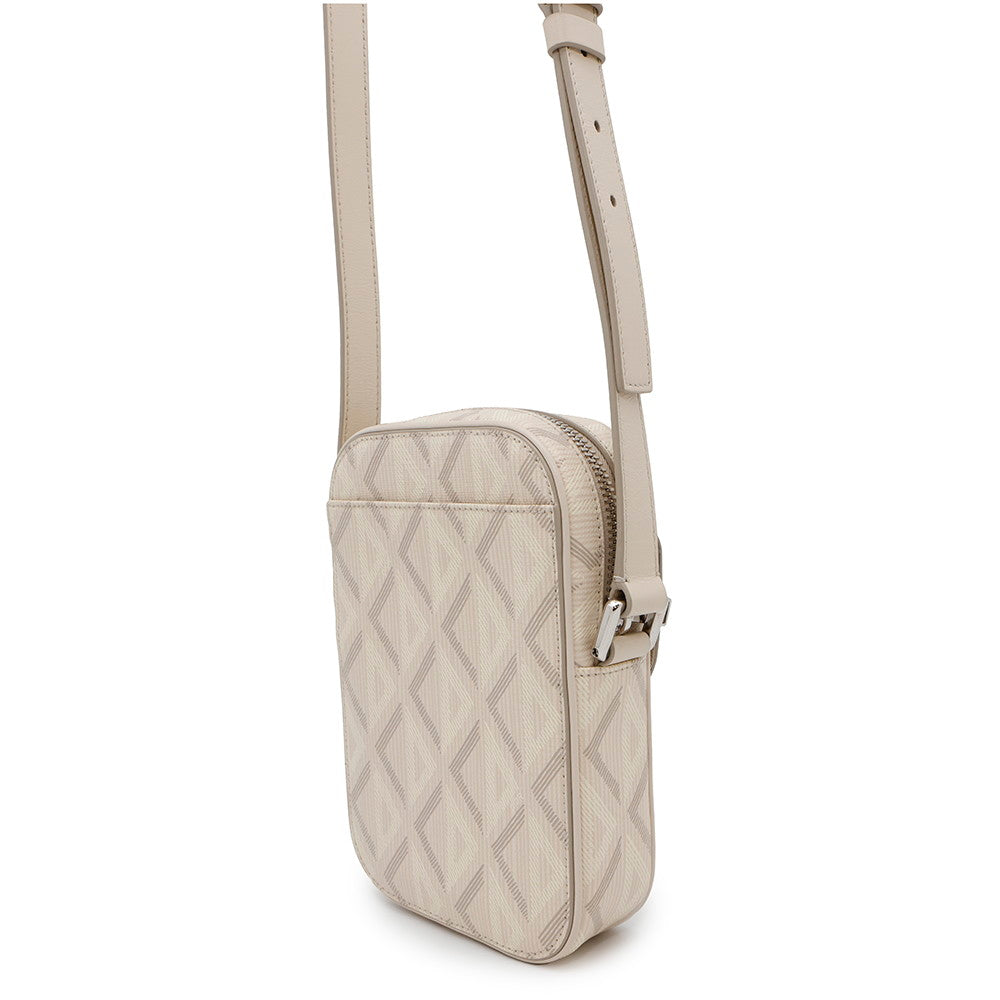 Dior Hit the Road Vertical Pouch CD Diamond White2ESCA415CDP PVC Leather