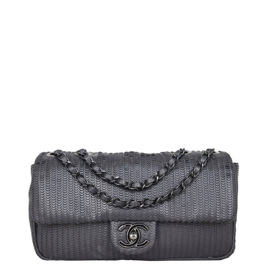 Chanel CC Laser Cut Flap Bag