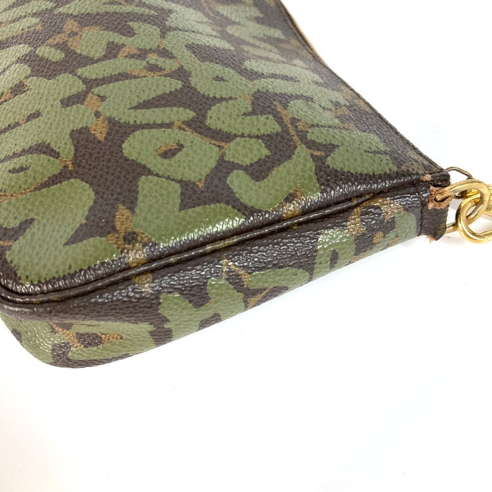 LOUIS VUITTON Shoulder Bag MonogramGraffitiCanvas khaki Monogram graffiti Pochette Accessoires Women