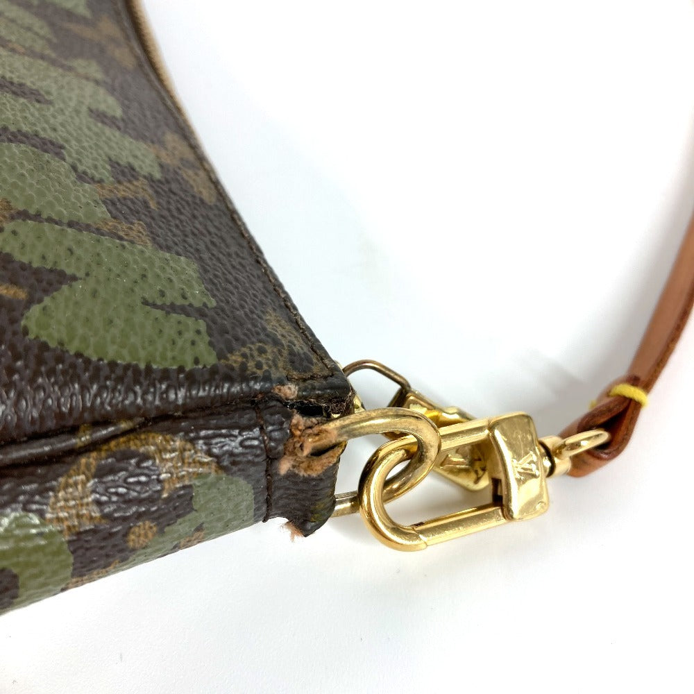 LOUIS VUITTON Shoulder Bag MonogramGraffitiCanvas khaki Monogram graffiti Pochette Accessoires Women