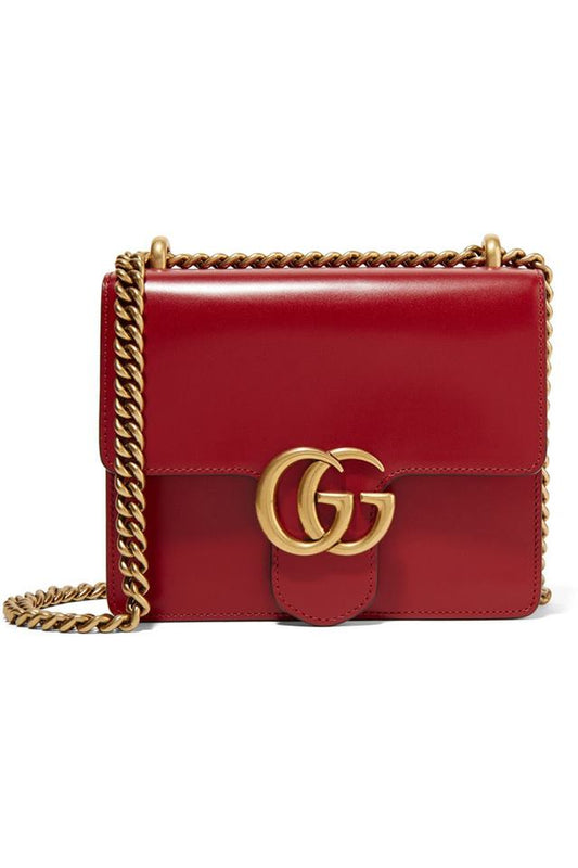Gucci Monogram Chain Leather Crossbody