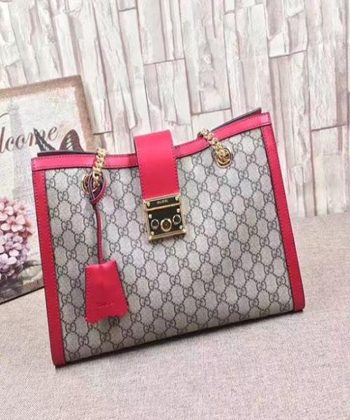 Gucci Monogram Chain Leather Crossbody