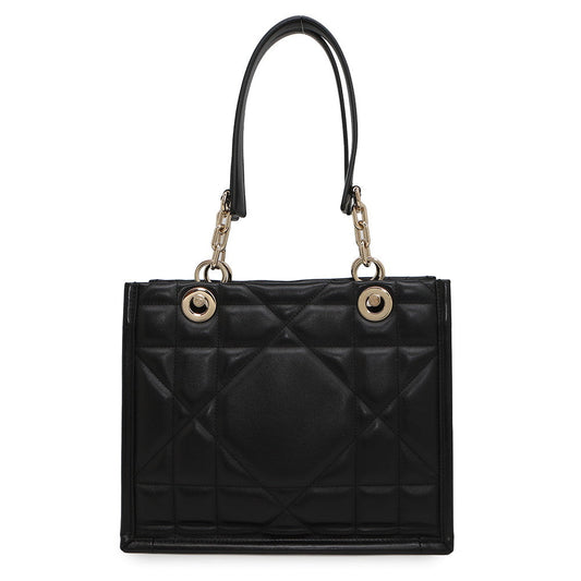 Dior ?Archicannage Essential Tote BlackM8720OZVJ Leather Size Small