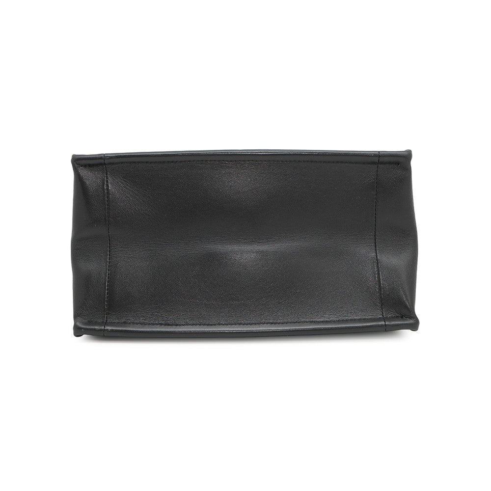 Dior ?Archicannage Essential Tote BlackM8720OZVJ Leather Size Small