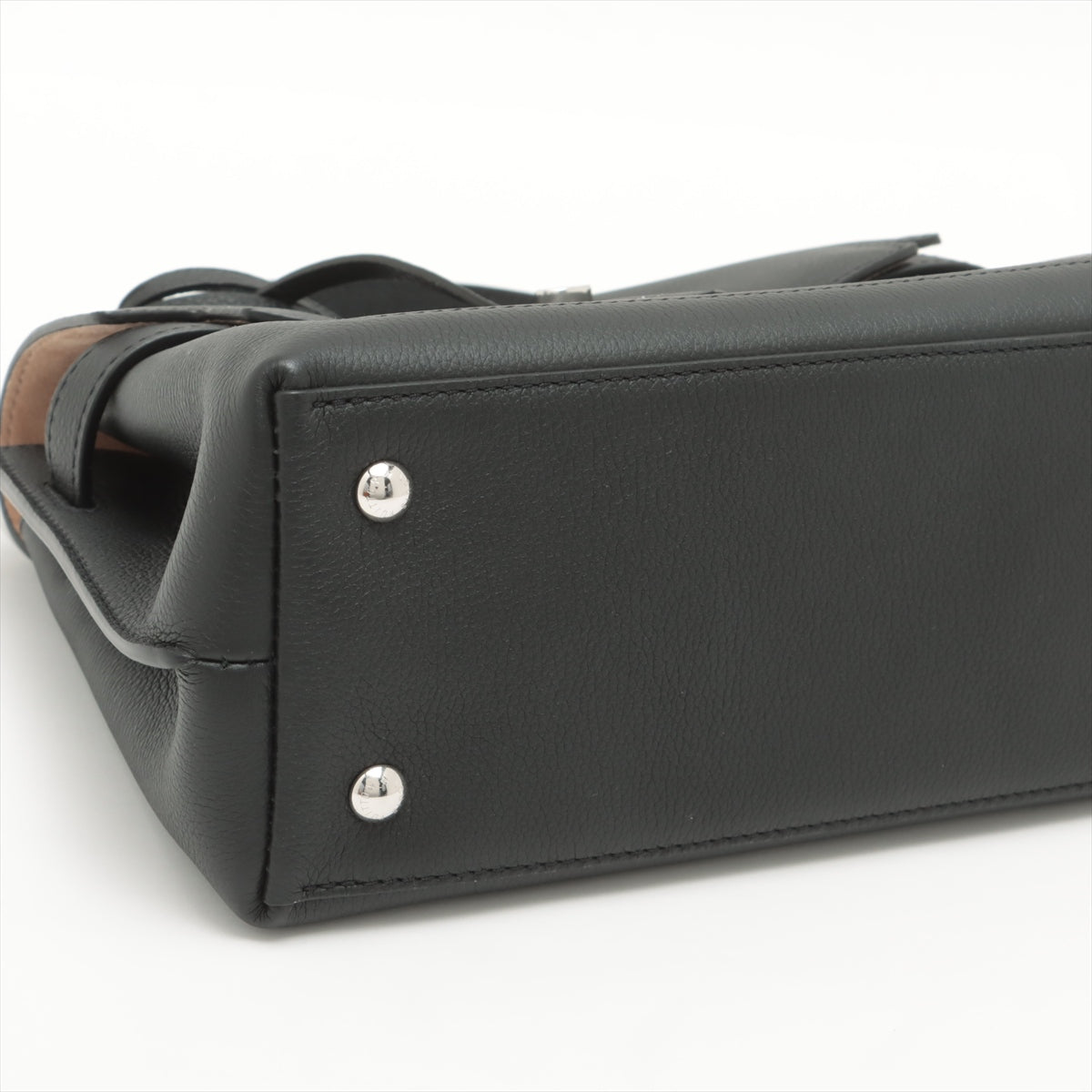 Louis Vuitton Black Leather LockMe Ever BB Clearance Sale