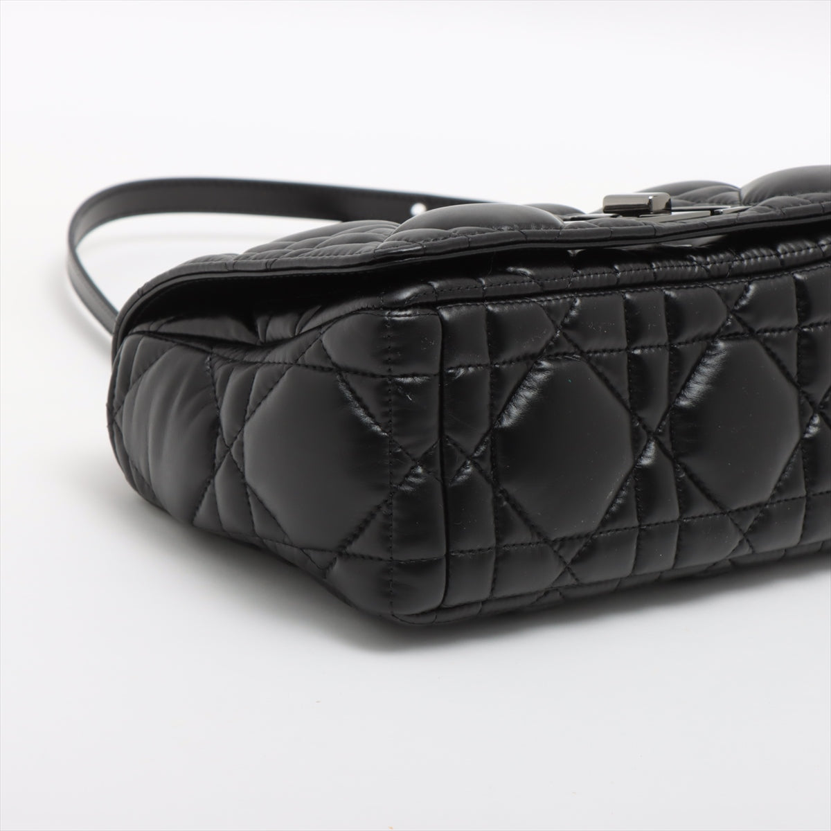 Christian Dior Black Medium Dior Caro Shoulder Bag [Clearance Sale]