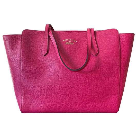 Gucci swing leather handbag