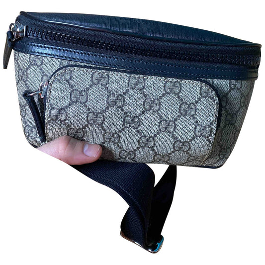 Gucci beige leather bag