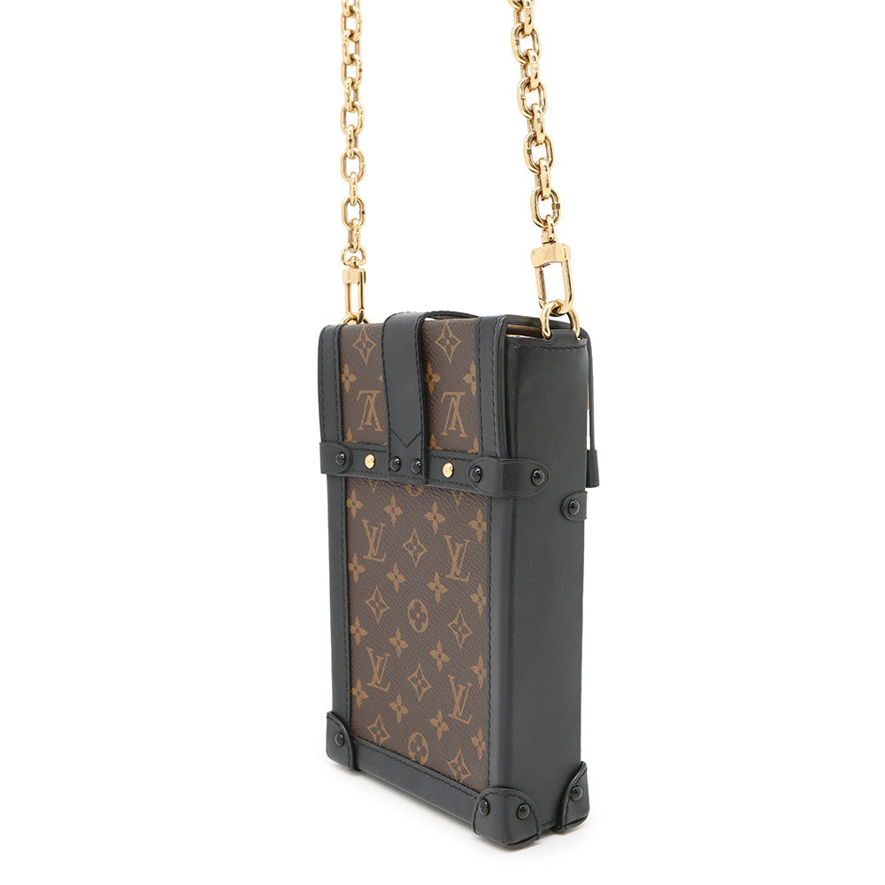 LOUIS VUITTON Pochette?Trunk Vertical NoirM63913 Monogram