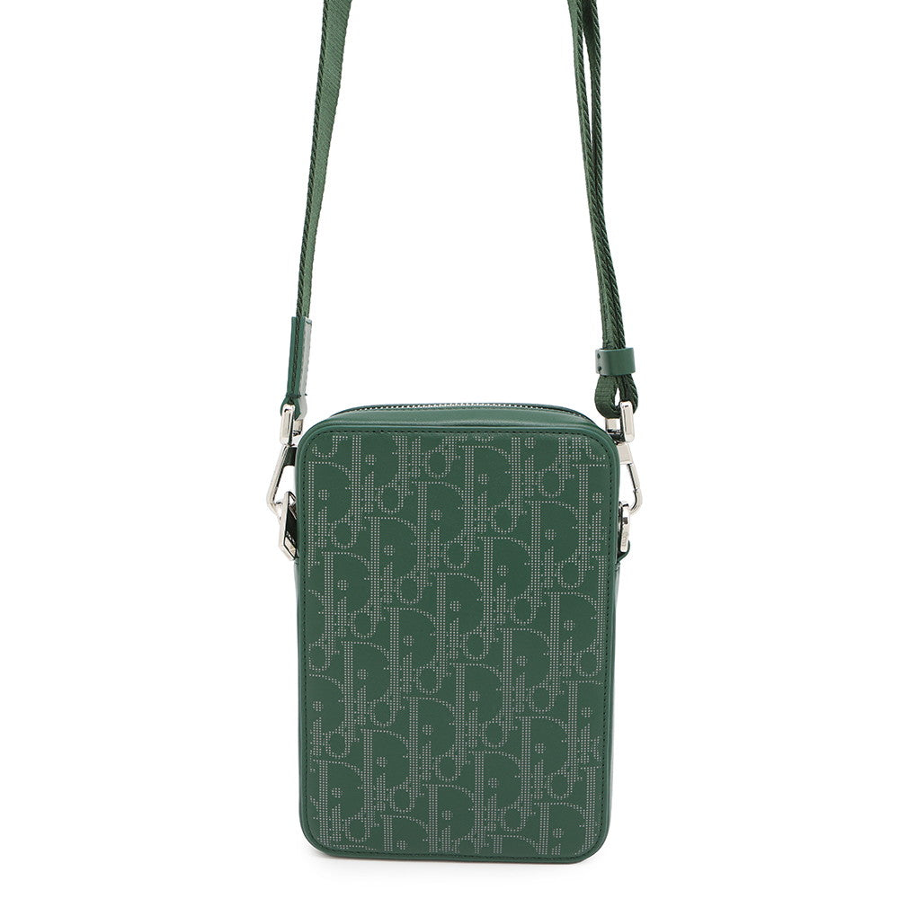 Dior ?World Tour Messenger Pouch Green2ESBC265CLP Leather