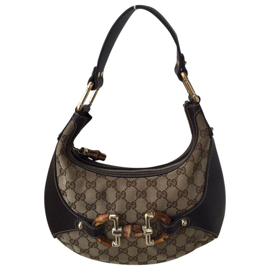 Gucci beige cloth handbag