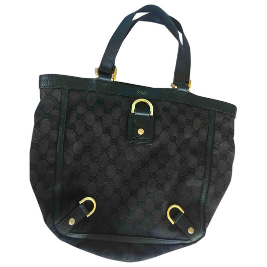 Gucci black cloth handbag