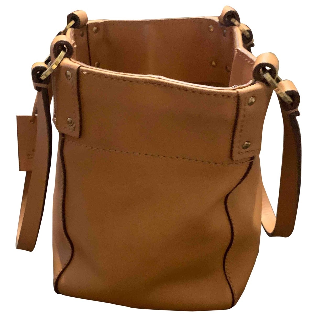 Gucci beige leather handbag