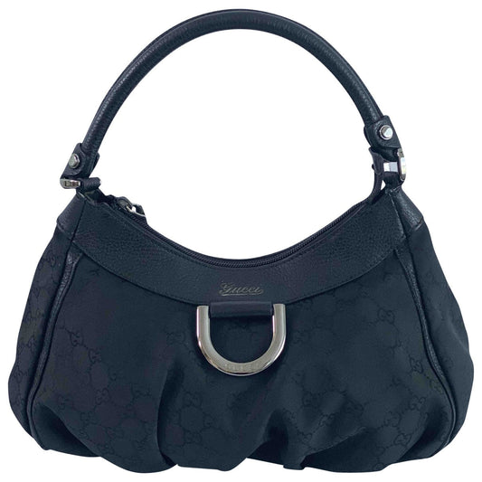 Gucci black cloth handbag